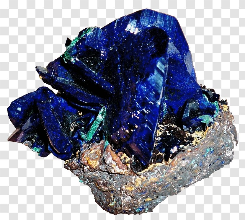 Crystal Mineral Gemstone Azurite Lapidary Transparent PNG