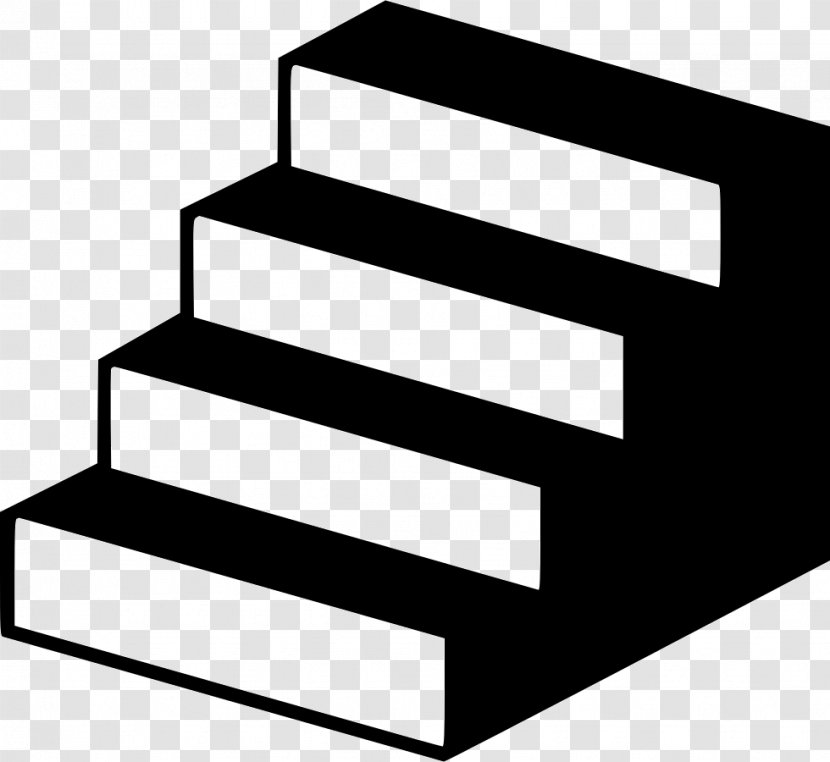Stairs - Black And White - Material Transparent PNG