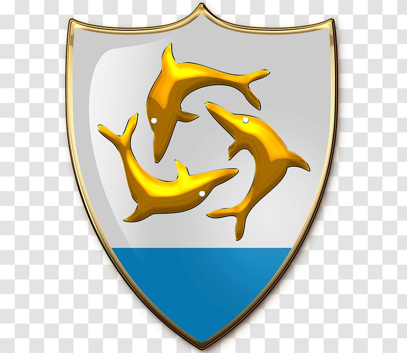 Coat Of Arms Anguilla Windward Islands God Bless - Crest Transparent PNG