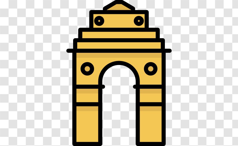 India Gate Gateway Of The Parry Spa Drawing Clip Art - Hindu Arch Transparent PNG