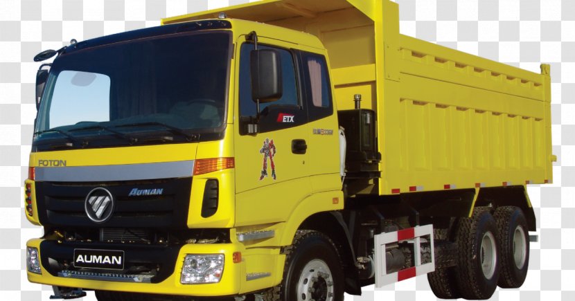 Car Foton Motor Dump Truck Commercial Vehicle - Auman Transparent PNG