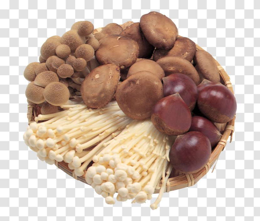 Mushroom Food Fungus Enokitake Nutrition - Chestnut Transparent PNG