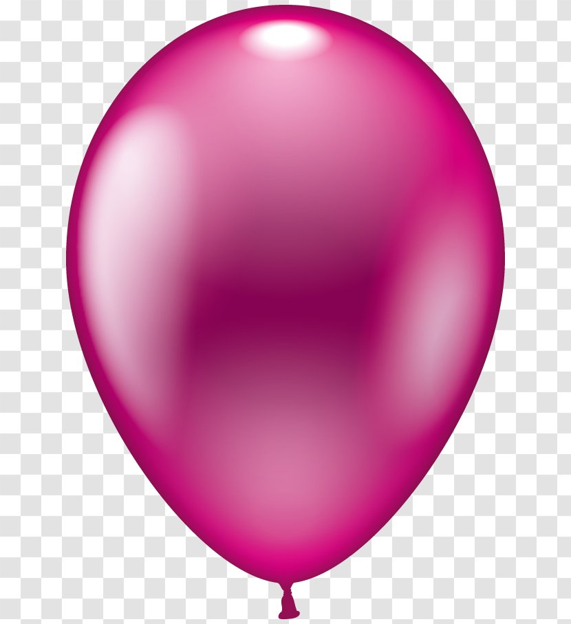 Gas Balloon Pearl Magenta Lime - Teal Transparent PNG