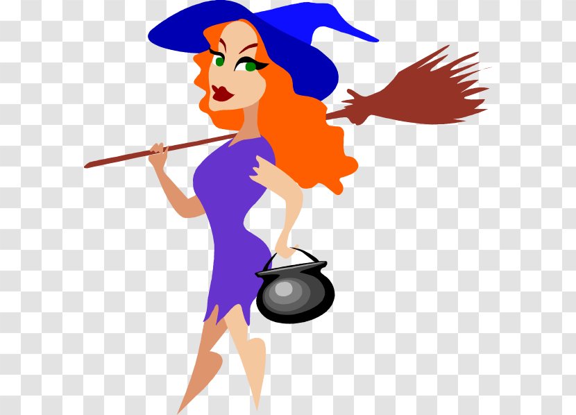 Witchcraft Clip Art - Cartoon - Witch Transparent PNG