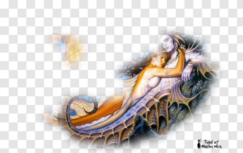 Mermaid Legendary Creature Fantasy Art Transparent PNG