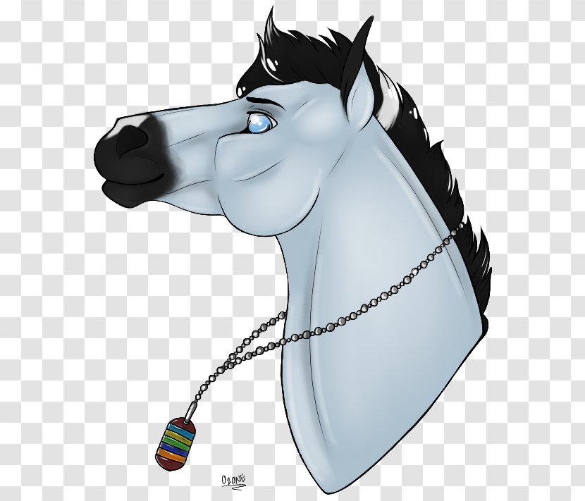 Halter Mane Pony Bridle Mustang - Head Transparent PNG