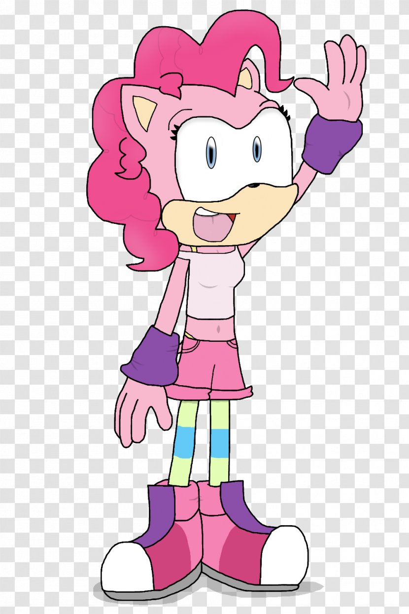 Pinkie Pie Sonic The Hedgehog Shadow Art Character - Frame - Ugadi Transparent PNG
