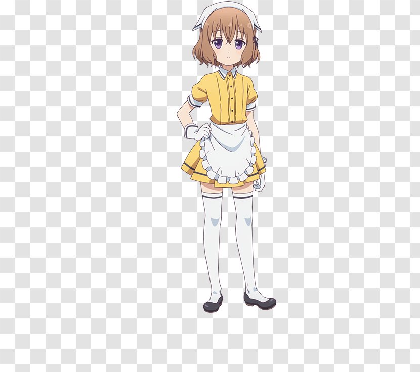 Blend S Cosplay Costume French Maid Wig - Flower Transparent PNG