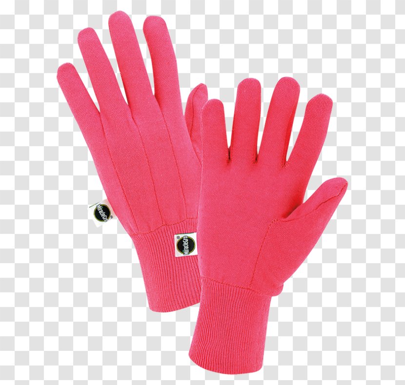 Glove Finger Jersey Knitting Clothing Accessories - Polyvinyl Chloride - GARDENING GLOVES Transparent PNG