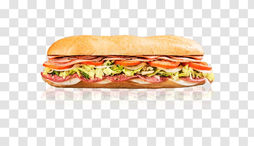 Ham And Cheese Sandwich Submarine Fast Food Breakfast Italian Cuisine - B%c3%a1nh M%c3%ac - Lettuce Transparent PNG