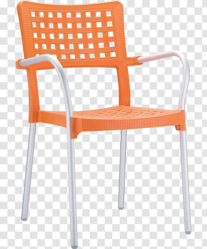 Table Chair Garden Furniture Plastic - Seat Transparent PNG