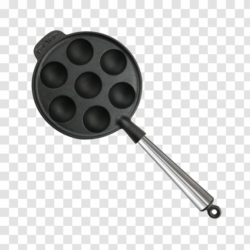 Æbleskiver Cast Iron Frying Pan Stainless Steel Transparent PNG