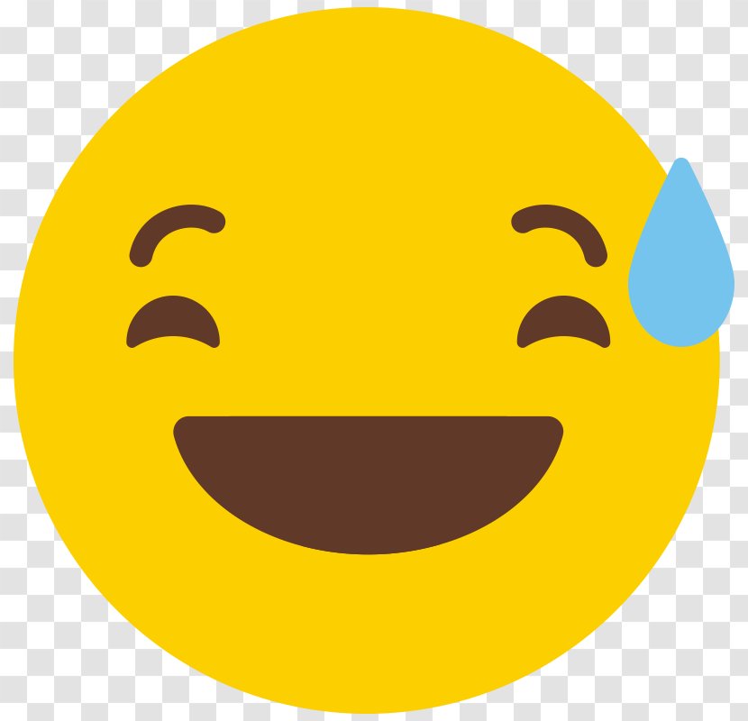 Emoticon Smiley Face With Tears Of Joy Emoji - Flickr Transparent PNG