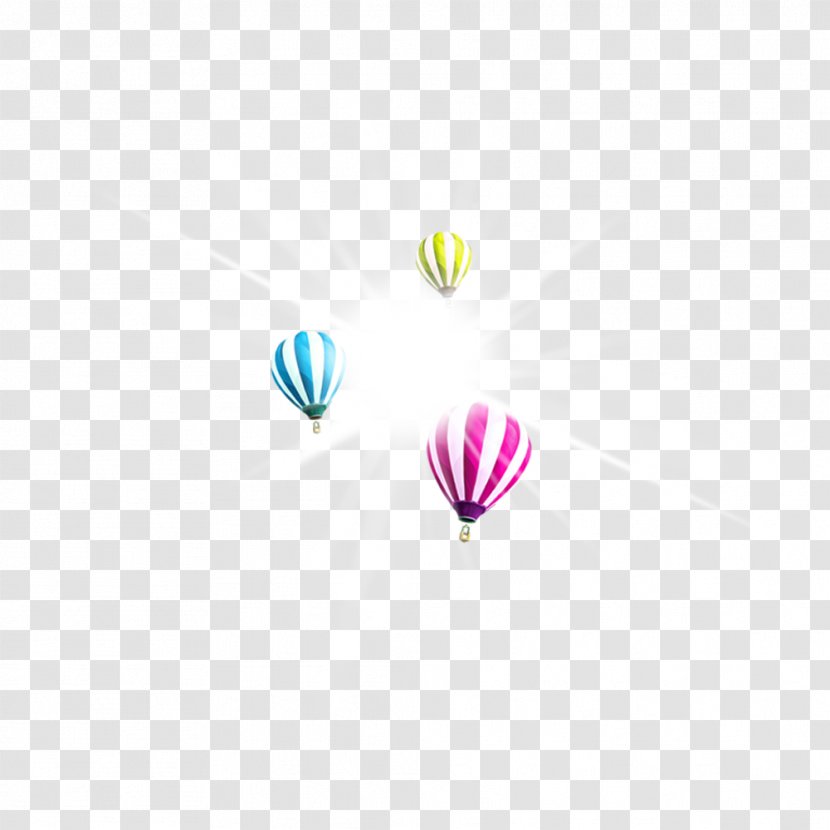 Hot Air Balloon - Text Transparent PNG