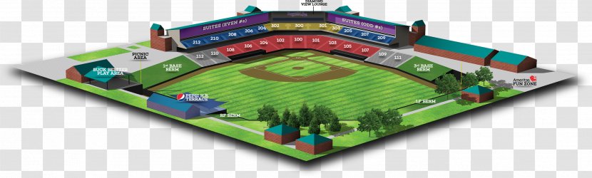 Haymarket Park Lincoln Saltdogs AT&T Pinnacle Bank Arena Memorial Stadium - Baseball - Grass Transparent PNG