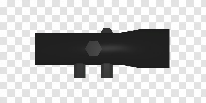 Unturned Telescopic Sight Wikia Steam - Black And White Transparent PNG