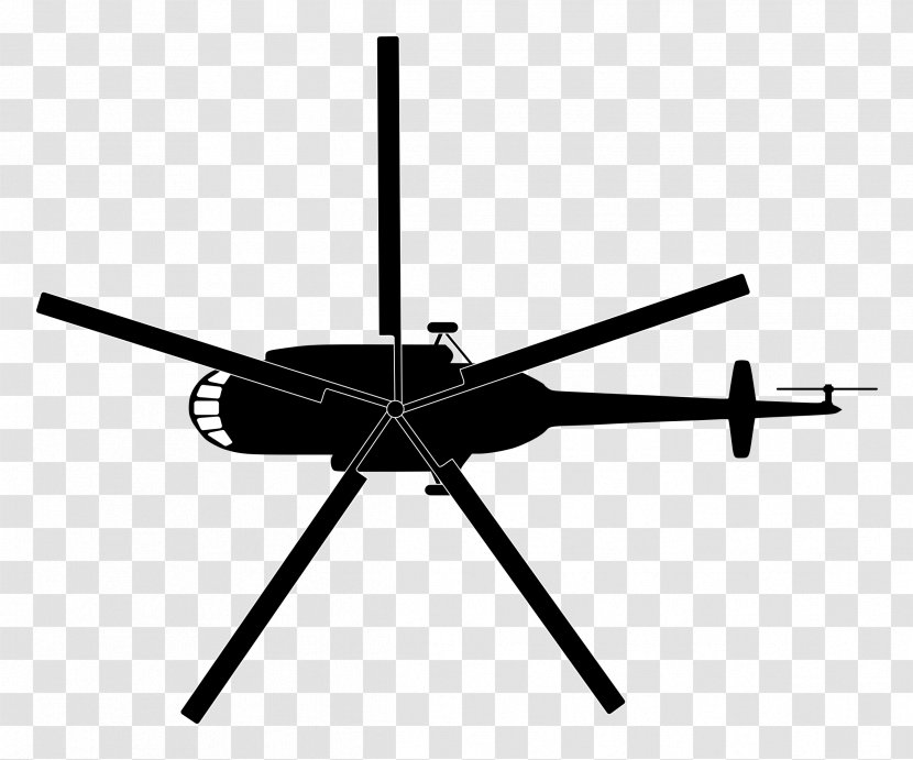 Helicopter Mil Mi-17 Mi-8 Clip Art - Mi17 - Top View Transparent PNG