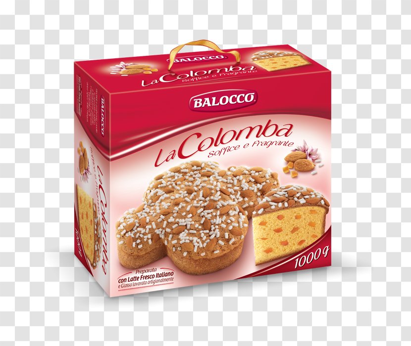 Colomba Di Pasqua Balocco Italia Autentica Food Biscuit - Finger Transparent PNG