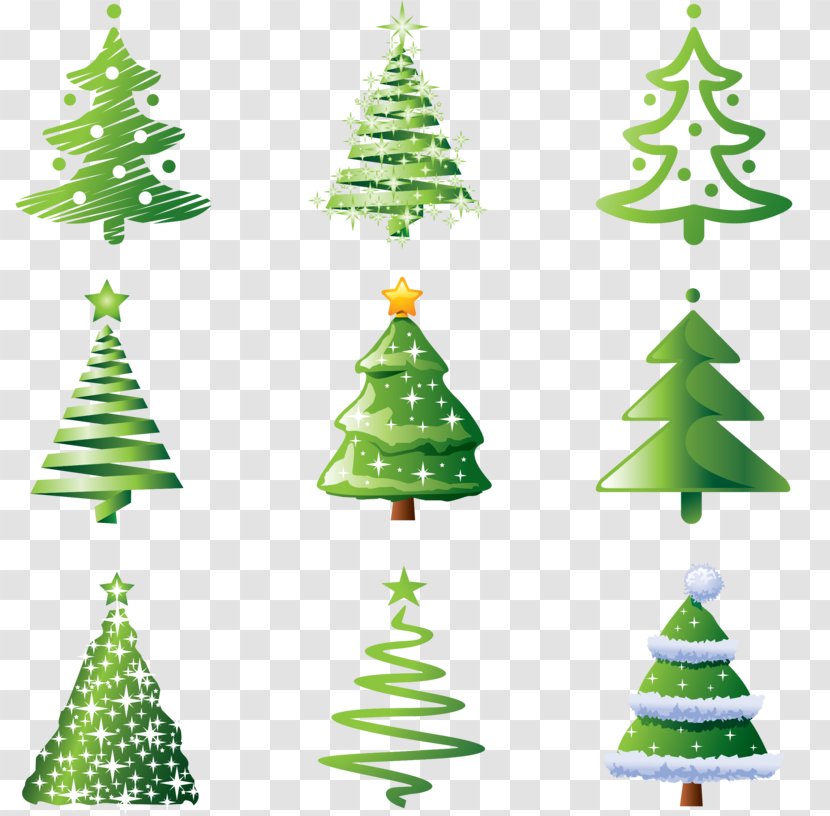 Vector Graphics Christmas Tree Day Clip Art - Pine Family Transparent PNG
