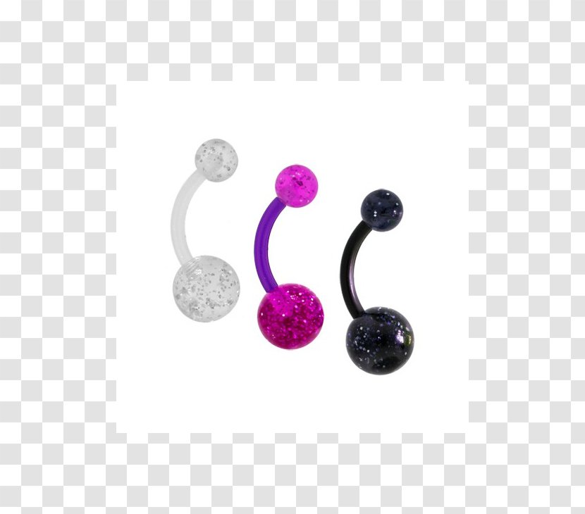 Earring Body Jewellery Bioplastic Piercing - Silhouette - Ring Transparent PNG