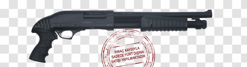 Gun Barrel Firearm Pump Action Shotgun Weapon - Watercolor Transparent PNG