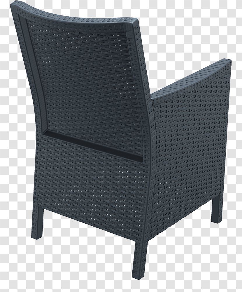 Table Wicker Wing Chair Furniture - Dining Room Transparent PNG