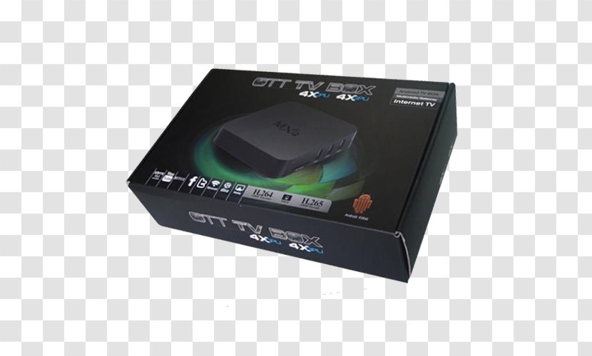 Android TV Kodi Set-top Box Television - Computer Component Transparent PNG