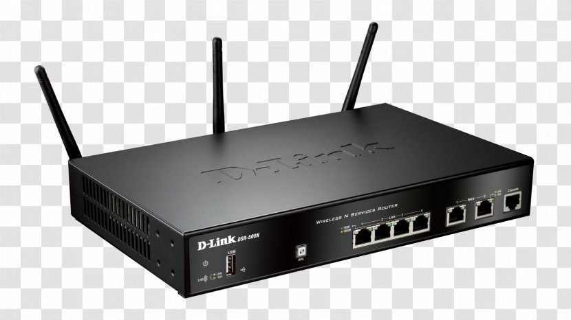 Router Wireless D-Link IEEE 802.11n-2009 DSL Modem - Wide Area Network - Switch Transparent PNG