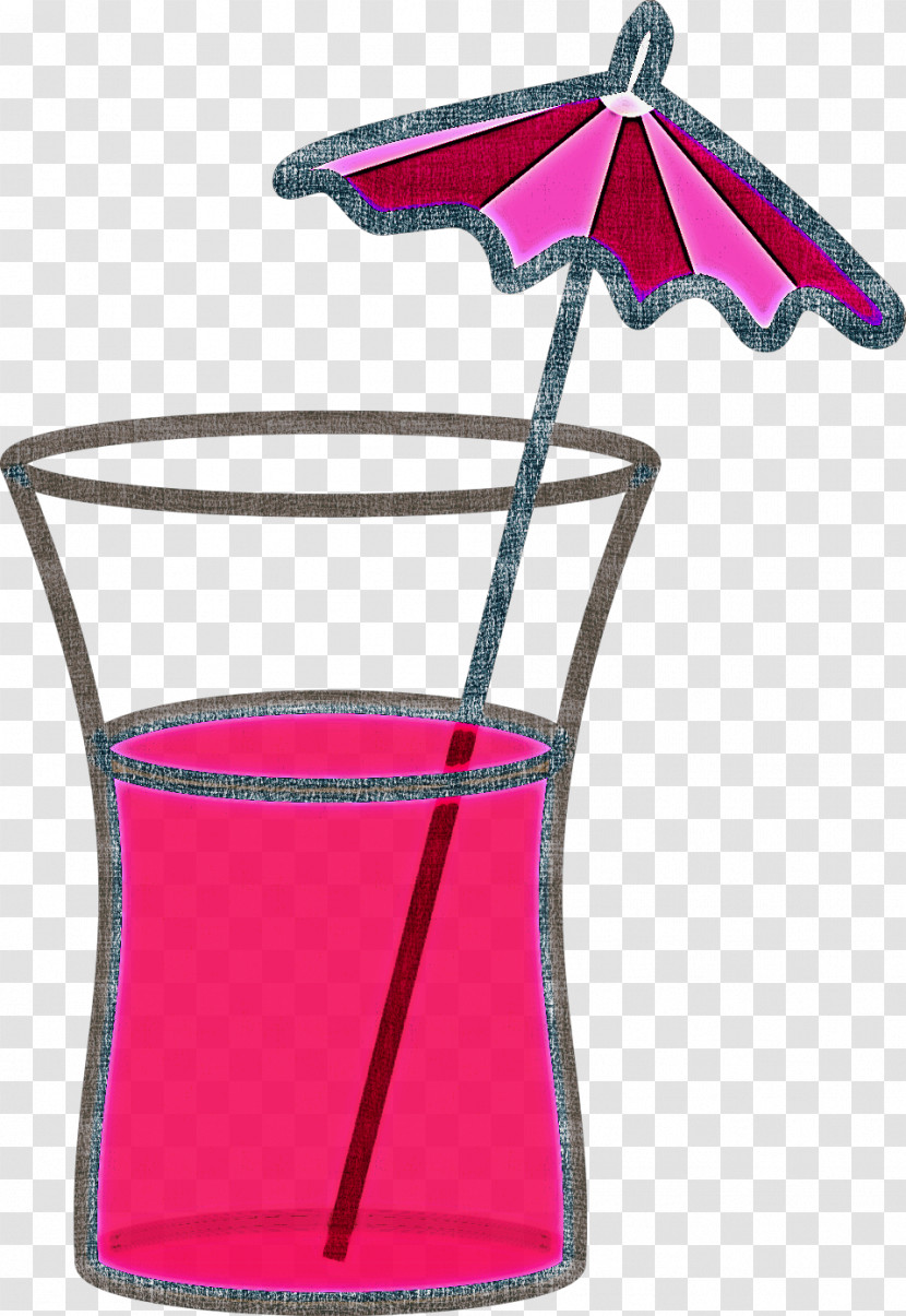 Pink Drinkware Magenta Glass Transparent PNG
