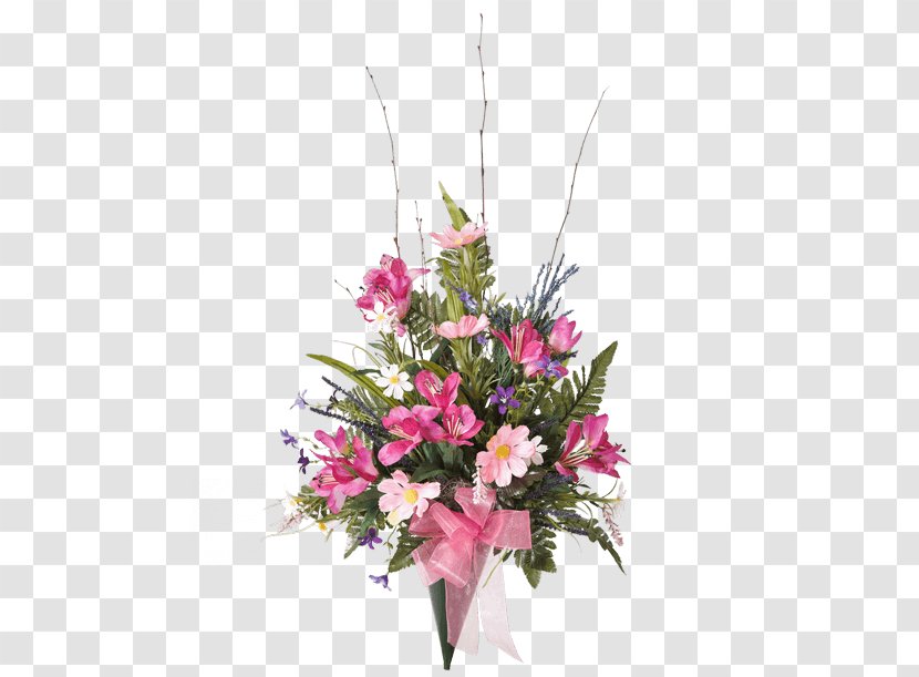 Floral Design Cut Flowers Flower Bouquet Artificial - Flowerpot Transparent PNG