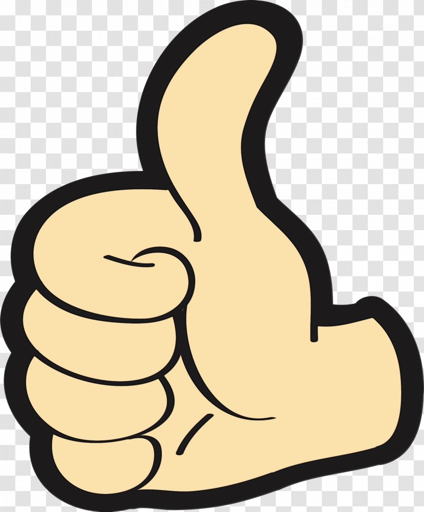 Clip Art Thumb Signal - Gesture Transparent PNG