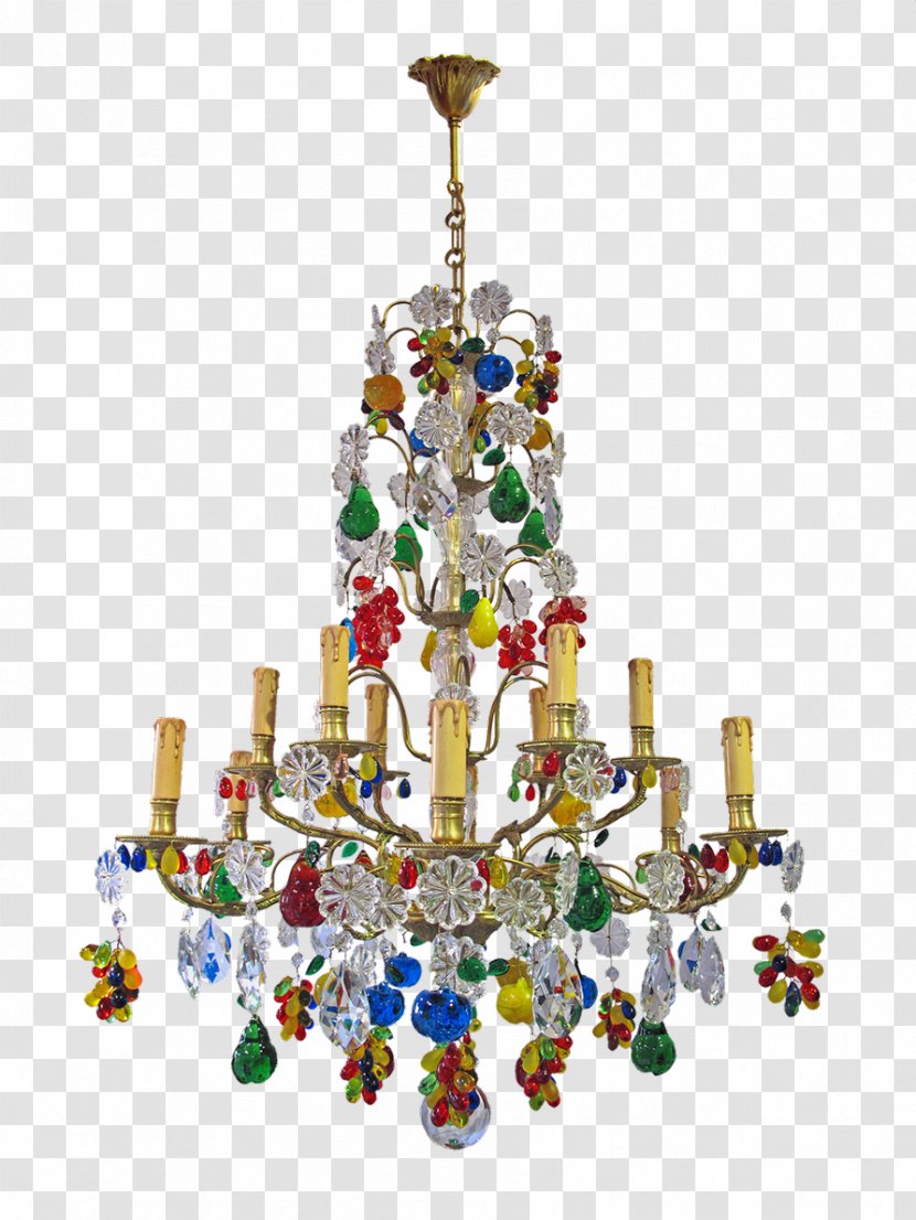 Chandelier Christmas Ornament Tree - Crystal Chandeliers Transparent PNG