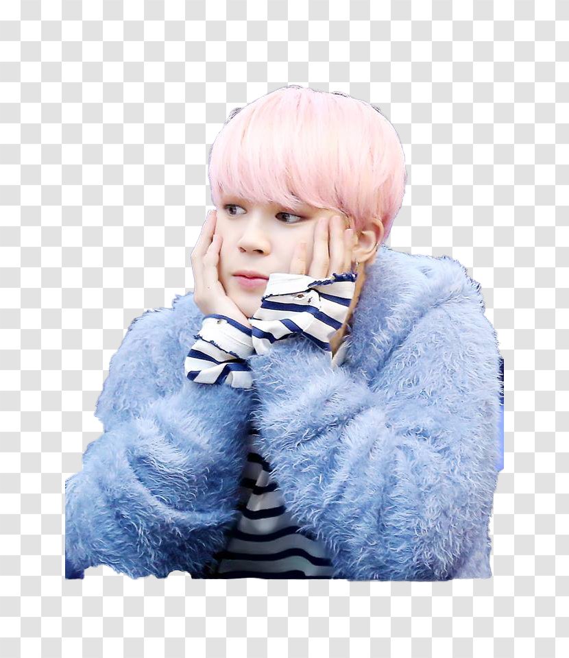 Jimin BTS Wings Spring Day First! - Flower - Pink Hair Transparent PNG