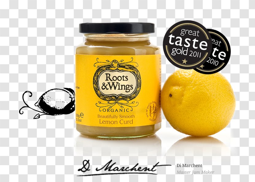 Lemon Fruit Curd Organic Food Jam - Sausage Transparent PNG