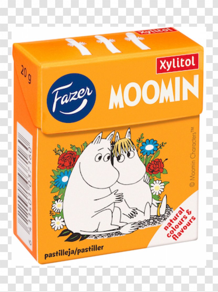 Moomins Fazer Pastille Candy Confectionery - Finns Transparent PNG