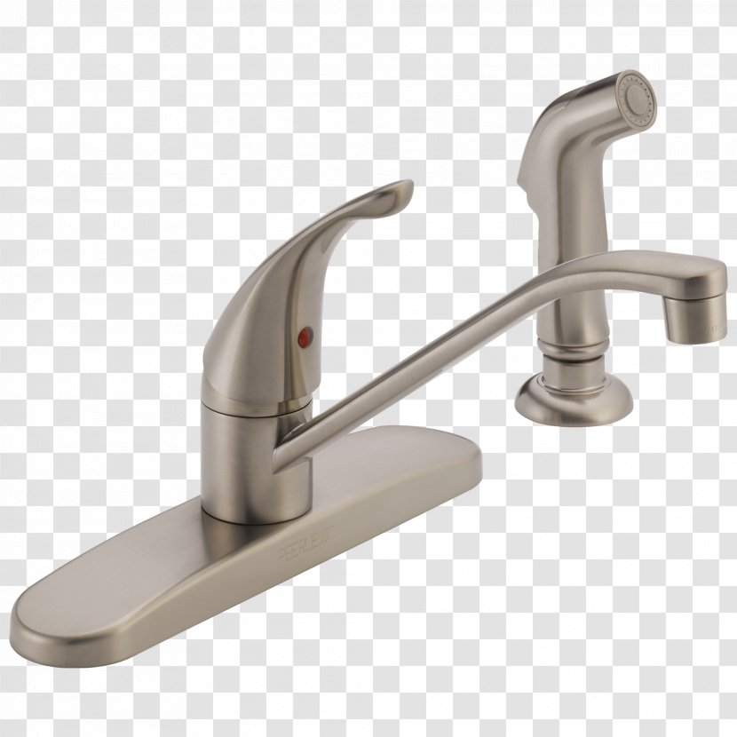 Tap Kitchen Sink Brushed Metal - Hardware Transparent PNG