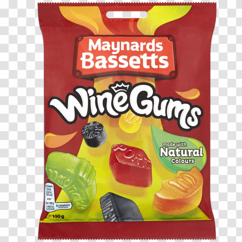 Chewing Gum Wine Maynards Bassett's - Confectionery Transparent PNG