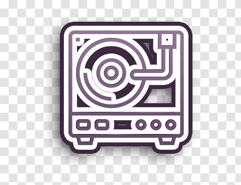 Vinyl Icon Lp Player Icon Party Icon Transparent PNG