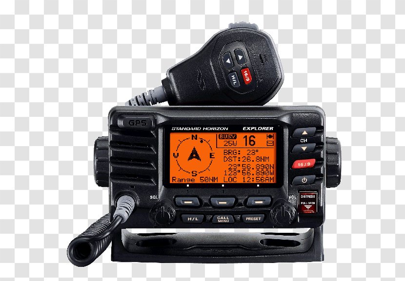 Marine VHF Radio Digital Selective Calling Yaesu Very High Frequency Aerials - Automatic Identification System - Vhf Transparent PNG
