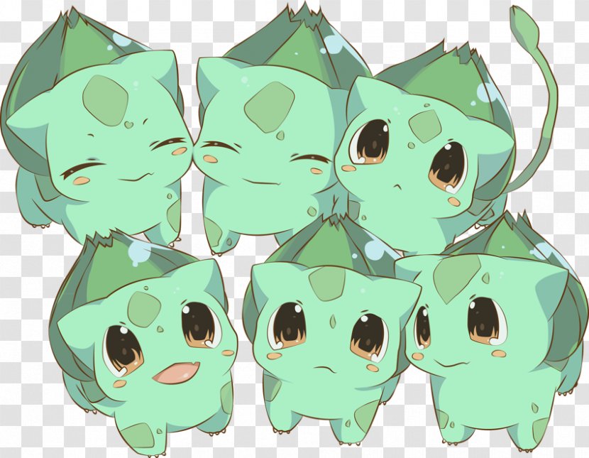 Bulbasaur Pikachu Kanto Pokémon - Silhouette Transparent PNG