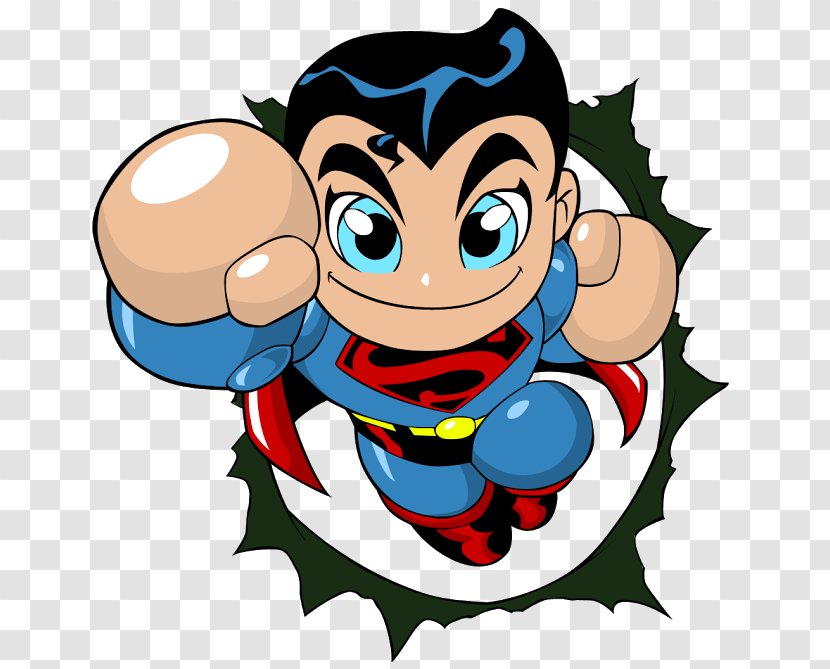 Superman Logo Superhero Boy - Frame - Background Transparent PNG
