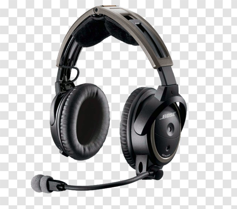 Headset Headphones Active Noise Control Bose Corporation A20 Transparent PNG