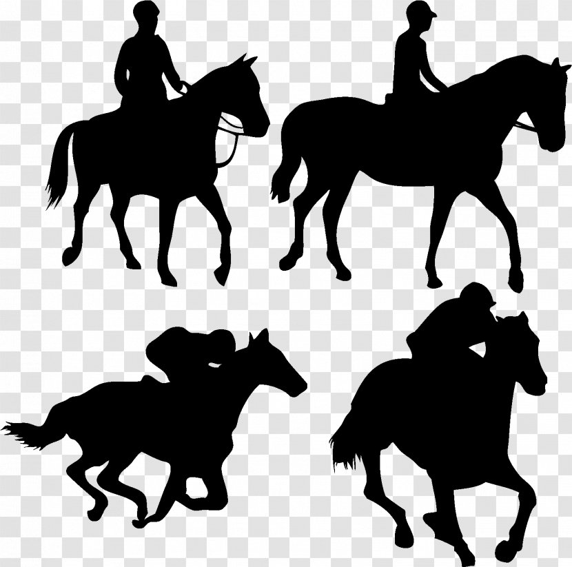 Gerbil Silhouette Dog Clip Art - Mustang Horse Transparent PNG