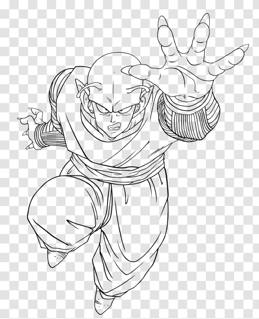 Piccolo Goku Drawing Jean Grey Line Art - Visual Arts Transparent PNG