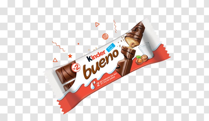 Chocolate Bar Kinder Surprise Bueno Frosting & Icing - Pingui - Candy Transparent PNG