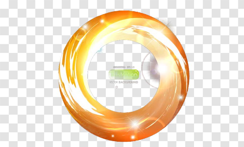 Qianan, Hebei Light Circle Transparency And Translucency - Yellow Transparent PNG