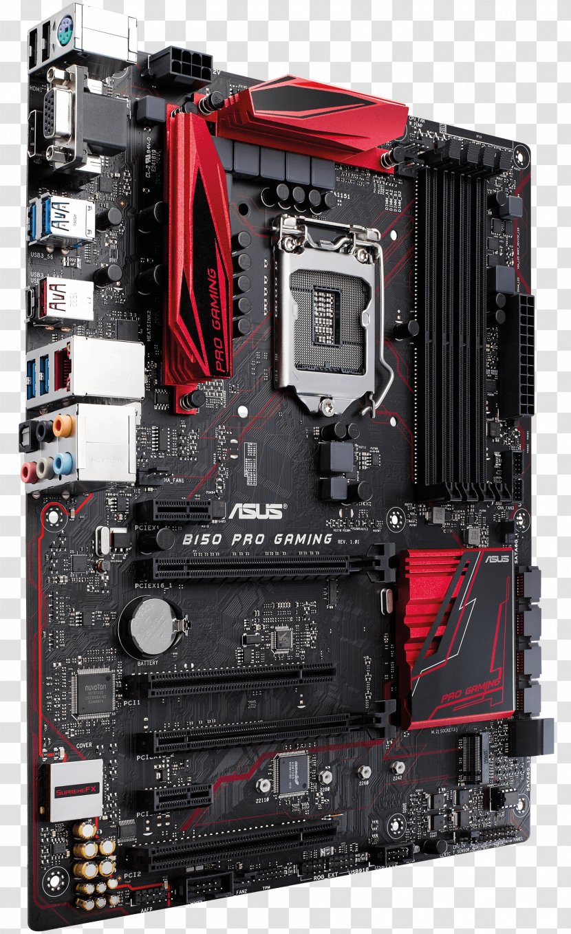 Intel LGA 1151 Motherboard ASUS B150 PRO GAMING ATX - Asus H170pro Transparent PNG