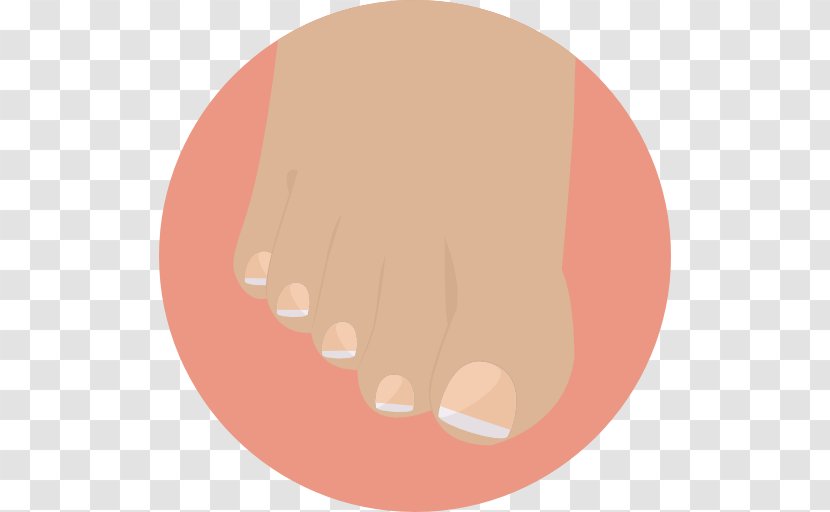 Pedicure Foot Manicure Nail - Silhouette Transparent PNG