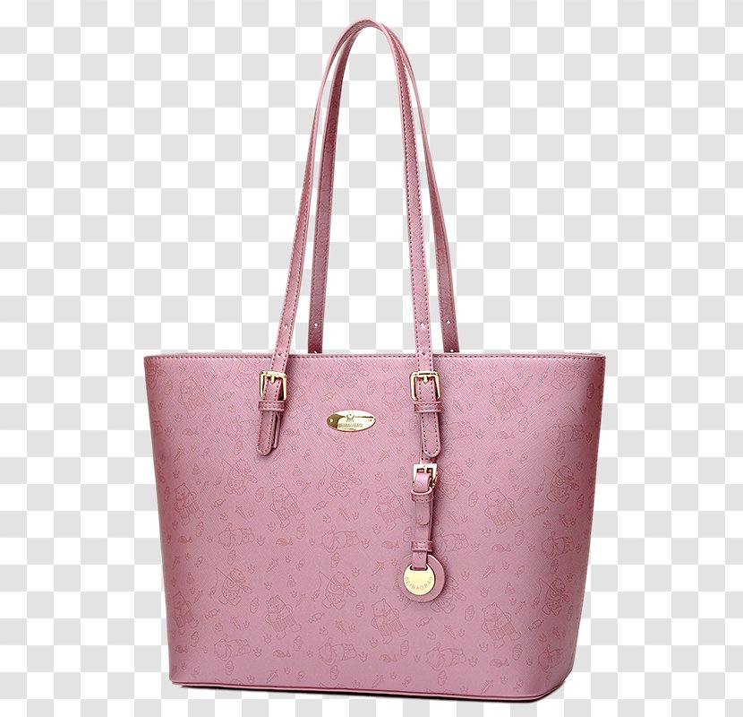 Tote Bag Handbag Shoulder Fashion - Buckle - Portable Backpack Transparent PNG
