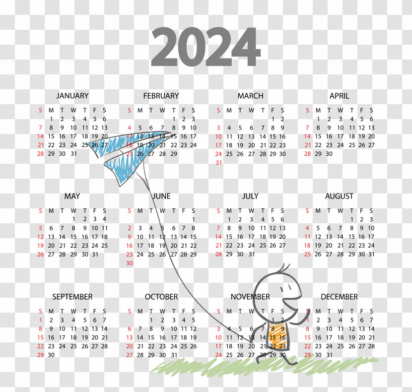 Calendar Day Of Week 2024 Chinese Calendar 2023 Transparent PNG